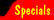 You are on our Specials Page